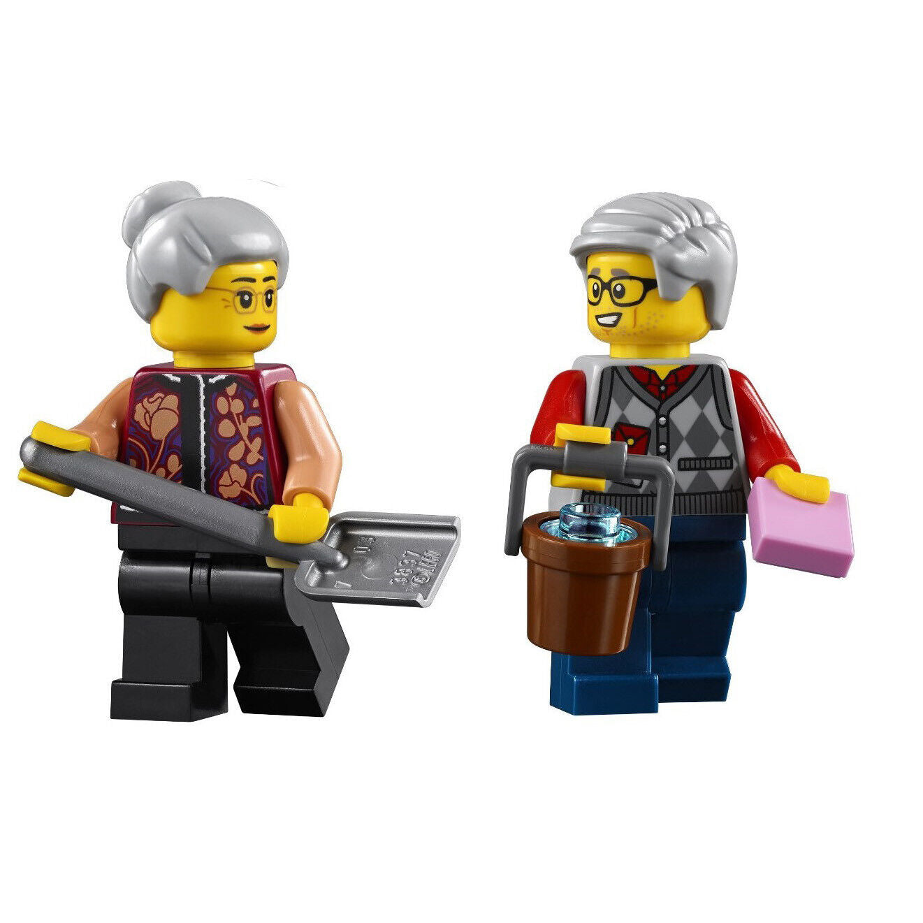 New LEGO Grandparent Minifigure Lot: Chinese New Year Story Nian 80106 (hol221) - StudBee